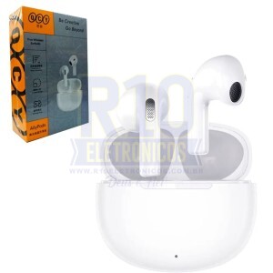 FONE BLUETOOTH QCY AILYPODS TWS BT5.1 BRANCO COM MODO GAMER BH22QT20A
