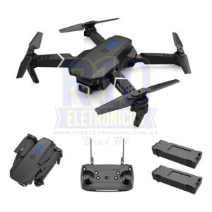 DRONE COM CAMERA KAPBOM KA-WRJ11 COM CONTROLE + 2 BATERIAS + BOLSA