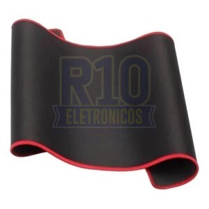 MOUSE PAD GAMER XFIRE 75X35 (PRETO LISO COM BORDA COLORIDA)