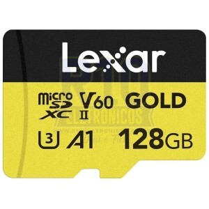 MICRO SD 128GB LEXAR GOLD 280MB/S A1 U3 V60 4K