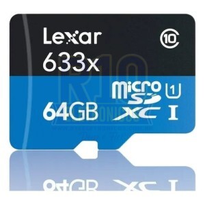 MICRO SD 64GB LEXAR 633X 100MB/S C10 A1 U3 V30 4K