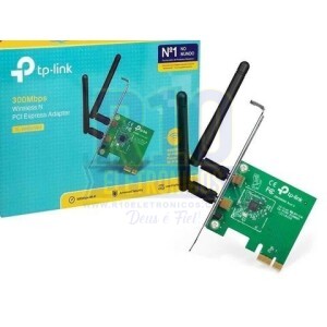 PLACA DE REDE TP-LINK TL-WN881ND PCI EXPRESS 300MBPS
