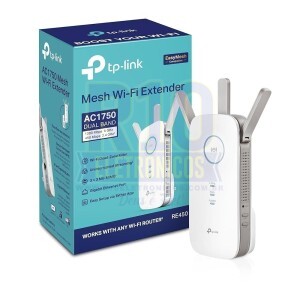 REPETIDOR WIFI TP-LINK RE450 MESH AC1750 DUAL BAND 