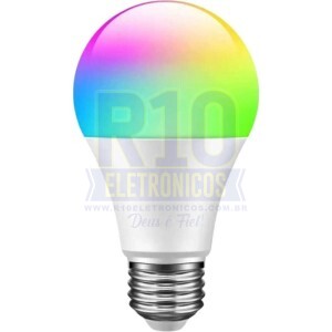 LAMPADA SMART ATEK RGB ALPHA-801 15W BIVOLT E27