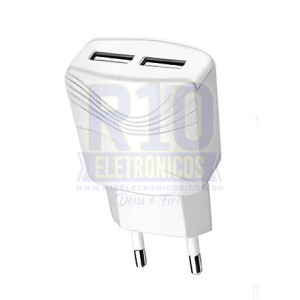 FONTE USB KAPBOM KA-5602 3.1A 2USB 