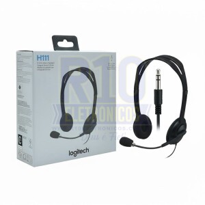 FONE LOGITECH H111 P2 COM MICROFONE ( HEADSET P3 )