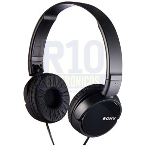 FONE SONY MDR-ZX110AP C/MICROFONE PRETO ORIGINAL