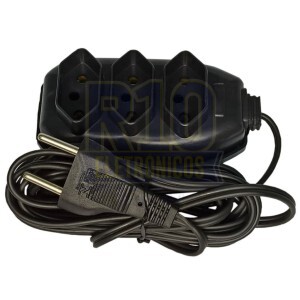 EXTENSÃO TOMADA 3 METROS C/3 TOMADAS ELETROG34