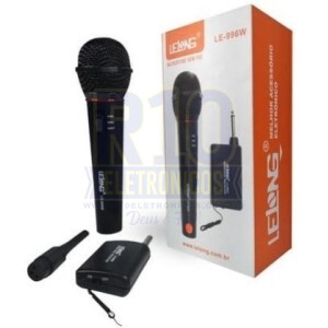 MICROFONE SEM FIO LELONG LE-996W