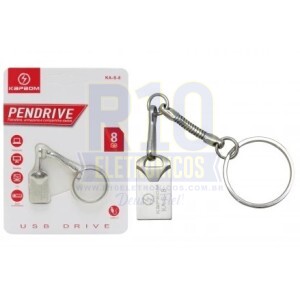 PENDRIVE 8GB KAPBOM METAL FIT KA-S-8