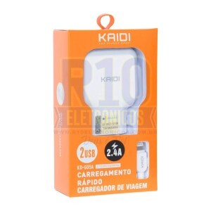 CARREGADOR KAIDI IPHONE KD-605A CARREGAMENTO RÁPIDO