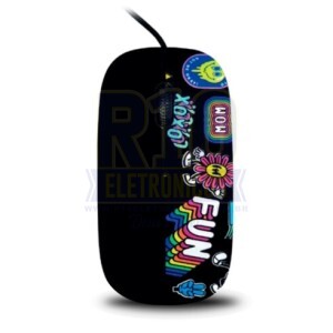 MOUSE COM FIO KNUP MU020 SLIM