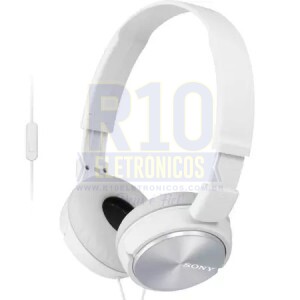 FONE SONY MDR-ZX310AP C/MICROFONE BRANCO ORIGINAL