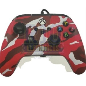 CONTROLE XBOX ONE SERIES POWERA VERMELHO ORIGINAL COM FIO