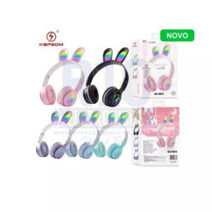 FONE BLUETOOTH KAPBOM KA-9875 ORELHA DE COELHO