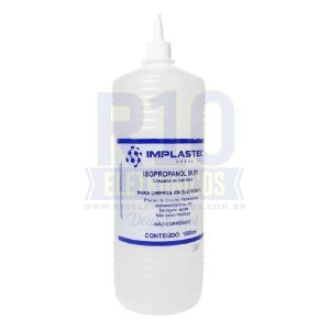 ALCOOL ISOPROPÍLICO IMPLASTEC 1 LITRO