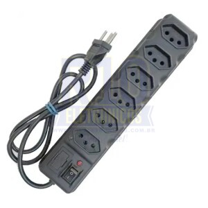 FILTRO DE LINHA 6 TOMADAS 5M ELETRO GM