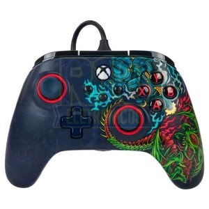 CONTROLE XBOX ONE SERIES POWER A CAMUFLADO ORIGINAL COM FIO