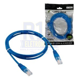 CABO DE REDE 2M X-CELL XC-CAT6-2 UTP CCA/CFTV