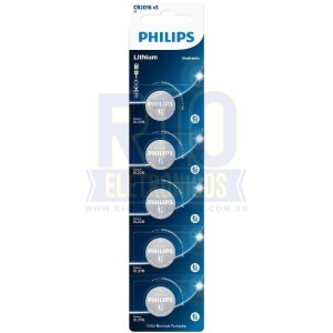 BATERIA CR2016 PHILIPS LITHIUM CARTELA C/5