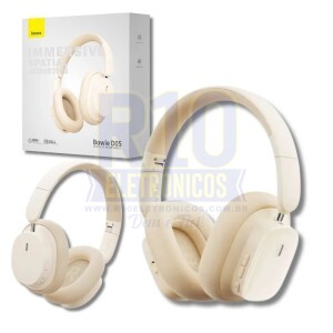 FONE BLUETOOTH BASEUS BOWIE D05 CREME PB4010Z-1-P1A4 2A482-D05