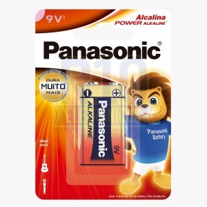 BATERIA 9V PANASONIC ALCALINA C/1