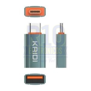ADAPTADOR USB-C PARA USB-A KAIDI KD-338 (TIPO-C)