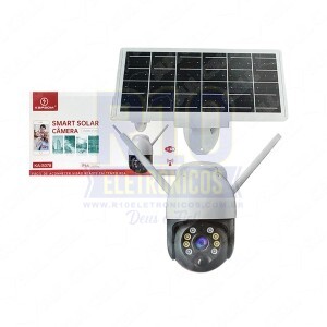 CAMERA IP KAPBOM KA-S078 COM PLACA SOLAR EXTERNA (ICSEE)