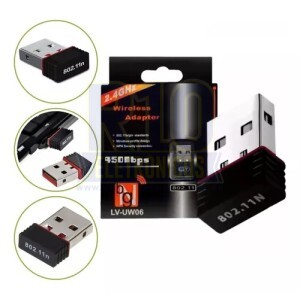 ADAPTADOR WIFI KAPBOM KA-1100 950MBPS 2.4GHZ 802.11B/G/N W06