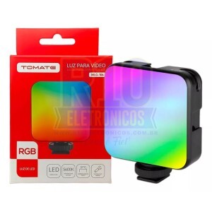 LUZ PARA VIDEO TOMATE MLG-106 RGB 5600K