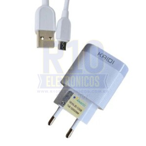 CARREGADOR KAIDI V8 KD-550S 18W TURBO