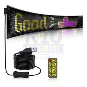 PAINEL DE LED RGB MATRIX LE-4013 COM APLICATIVO 20X64